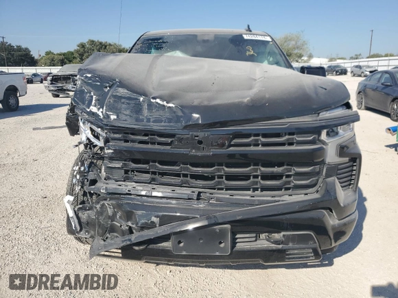 2024 Chevrolet Silverado 1500 RST with VIN 2GCPADED3R1201701, listed as a Copart auction lot 74284174 with 8,330 mi miles and Salvage Title. Bid and sale history available at carsss.com. Image 5.