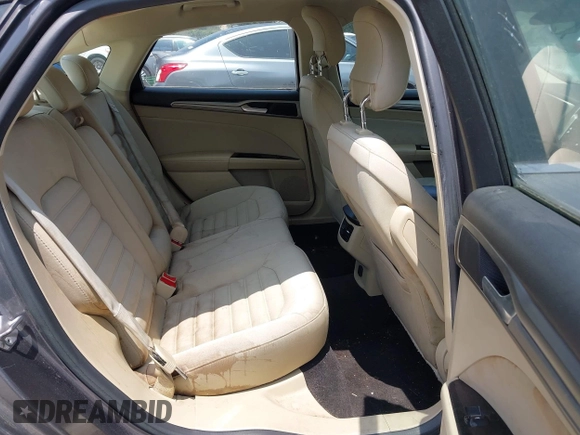 2014 Ford Fusion SE with VIN 3FA6P0HD4ER299227, listed as a IAAI auction lot 42163439 with 153,856 mi miles and . Bid and sale history available at DreamBid. Image 8.