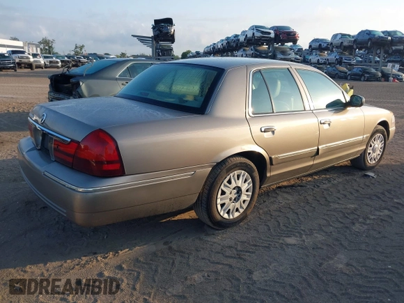2004 Mercury Grand Marquis GS with VIN 2MEFM74WX4X696703, listed as a IAAI auction lot 42171970 with 149,556 mi miles and . Bid and sale history available at DreamBid. Image 4.