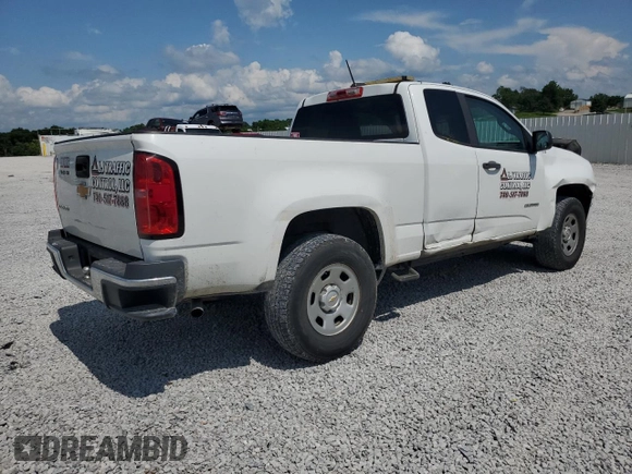 2018 Chevrolet Colorado 2WD Work Truck with VIN 1GCHSBEA2J1316084, listed as a Copart auction lot 59759125 with 133,757 mi miles and Salvage title. Bid and sale history available at DreamBid. Image 3.