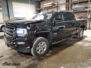 2017 GMC Sierra 1500 SLT with VIN 3GTU2NEC5HG348279, listed as a Copart auction lot 46572835 with 72,964 mi miles and Salvage Title. Bid and sale history available at carsss.com. Image 1.