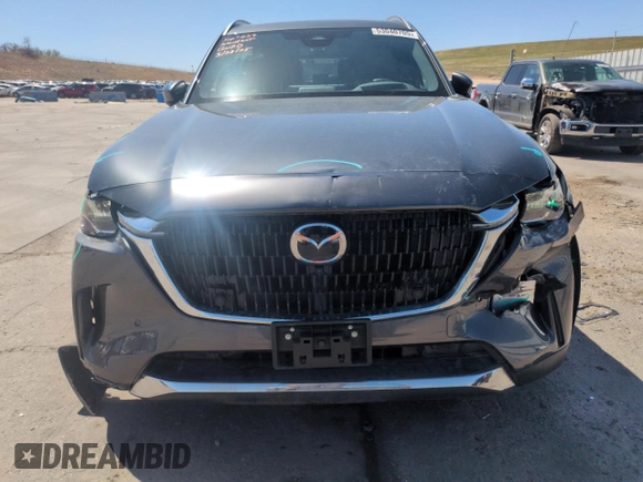 2024 Mazda CX-90 Premium Plus with VIN JM3KKEHA6R1151288, listed as a Copart auction lot 53040705 with 12,232 mi miles and Salvage title. Bid and sale history available at DreamBid. Image 5.