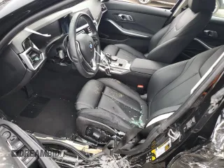 2019 BMW 3 Series 330i xDrive with VIN 3MW5R7J52K8A04913, listed as a Copart auction lot 58498355 with 59,091 mi miles and Salvage title. Bid and sale history available at DreamBid. Image 7.