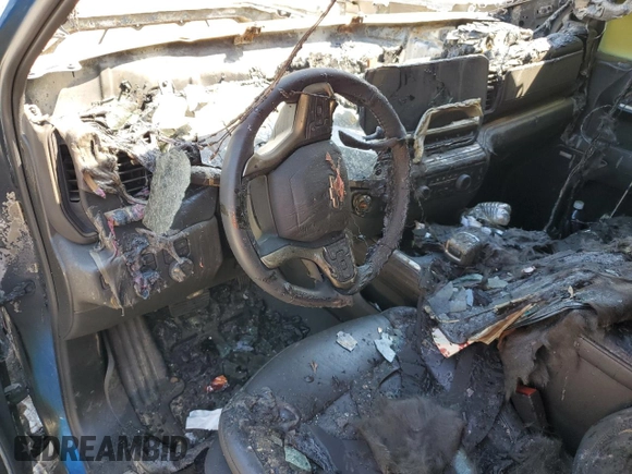 2022 Chevrolet Silverado 1500 RST with VIN 1GCUDEET5NZ540727, listed as a Copart auction lot 67446294 with Not Provided miles and Salvage Title. Bid and sale history available at DreamBid. Image 8.
