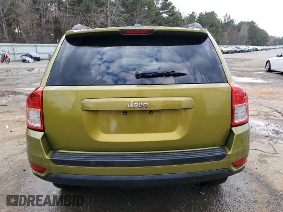 2012 Jeep Compass Sport with VIN 1C4NJCBB0CD657106, listed as a Copart auction lot 88477015 with 148,028 mi miles and Salvage Title. Bid and sale history available at carsss.com. Image 6.