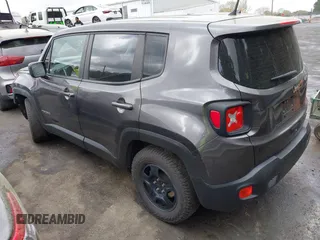 2018 Jeep Renegade Sport with VIN ZACCJAABXJPG96541, listed as a IAAI auction lot 41921701 with 112,941 mi miles and . Bid and sale history available at DreamBid. Image 3.