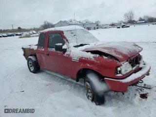 2008 Ford Ranger XL with VIN 1FTZR15E08PB06684, listed as a Copart auction lot 46241345 with 78,271 mi miles and Salvage Title. Bid and sale history available at carsss.com. Image 4.