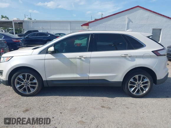 2016 Ford Edge Titanium with VIN 2FMPK3K88GBB17424, listed as a IAAI auction lot 42121662 with 115,235 mi miles. Bid and sale history available at carsss.com. Image 14.