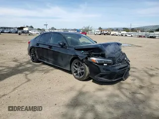 2024 Honda Civic Sedan Sport with VIN 2HGFE2F55RH521218, listed as a Copart auction lot 48577725 with 33,056 mi miles and Salvage Title. Bid and sale history available at carsss.com. Image 11.