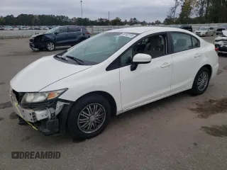 2014 Honda Civic Sedan LX with VIN 2HGFB2F53EH500810, listed as a Copart auction lot 80102174 with 135,339 mi miles and Salvage Title. Bid and sale history available at carsss.com. Image 1.