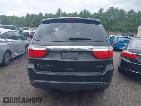 2013 Dodge Durango Crew with VIN 1C4RDJDG4DC690249, listed as a IAAI auction lot 42329188 with 225,504 mi miles and . Bid and sale history available at DreamBid. Image 16.