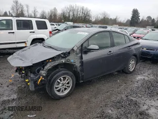 2016 Toyota Prius Two with VIN JTDKBRFU0G3505353, listed as a Copart auction lot 84619744 with 140,379 mi miles and Salvage Title. Bid and sale history available at DreamBid. Image 1.