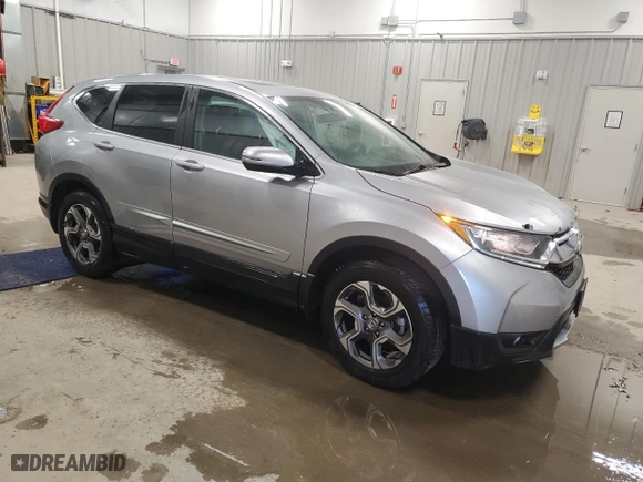 2019 Honda CR-V EX with VIN JHLRW2H55KX000851, listed as a Copart auction lot 46686945 with 86,258 mi miles and Salvage Title. Bid and sale history available at carsss.com. Image 4.