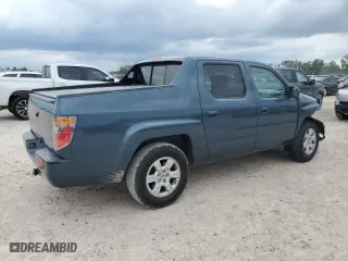 2007 Honda Ridgeline RTL w/Leather with VIN 2HJYK16587H524813, listed as a Copart auction lot 70907304 with 245,278 mi miles and Salvage Title. Bid and sale history available at carsss.com. Image 3.