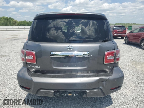 2019 Nissan Armada SL with VIN JN8AY2ND0K9092444, listed as a Copart auction lot 54119145 with 241,844 mi miles and Clean Title. Bid and sale history available at carsss.com. Image 6.