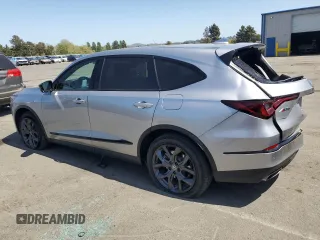 2022 Acura MDX w/A-Spec Package with VIN 5J8YE1H05NL024669, listed as a Copart auction lot 54139455 with 54,126 mi miles and Salvage Title. Bid and sale history available at carsss.com. Image 2.
