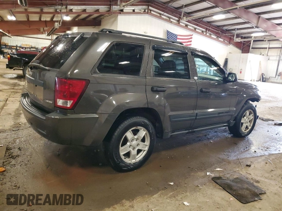 2005 Jeep Grand Cherokee Laredo with VIN 1J4GR48K85C722110, listed as a Copart auction lot 54735605 with 199,609 mi miles and Clean title. Bid and sale history available at DreamBid. Image 3.