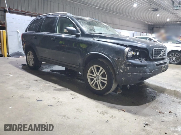 2011 Volvo XC90 I6 with VIN YV4952CZ8B1597455, listed as a Copart auction lot 46110575 with Not Provided miles and Salvage Title. Bid and sale history available at DreamBid. Image 4.