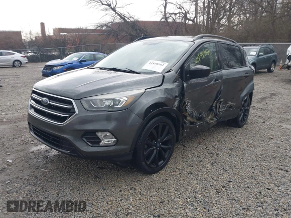 2017 Ford Escape SE with VIN 1FMCU0G97HUE53859, listed as a IAAI auction lot 41898162 with 79,619 mi miles. Bid and sale history available at carsss.com. Image 2.