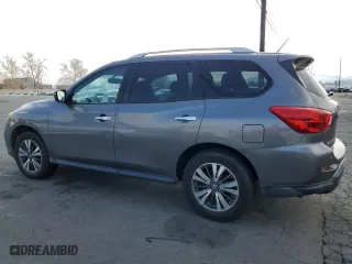 2017 Nissan Pathfinder SV with VIN 5N1DR2MN3HC685982, listed as a Copart auction lot 43090195 with 163,316 mi miles and Clean Title. Bid and sale history available at carsss.com. Image 2.