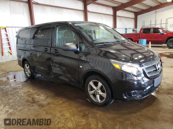 2020 Mercedes-Benz Metris with VIN W1WV0FEY1L3755527, listed as a Copart auction lot 54562495 with 36,195 mi miles and Salvage Title. Bid and sale history available at DreamBid. Image 4.