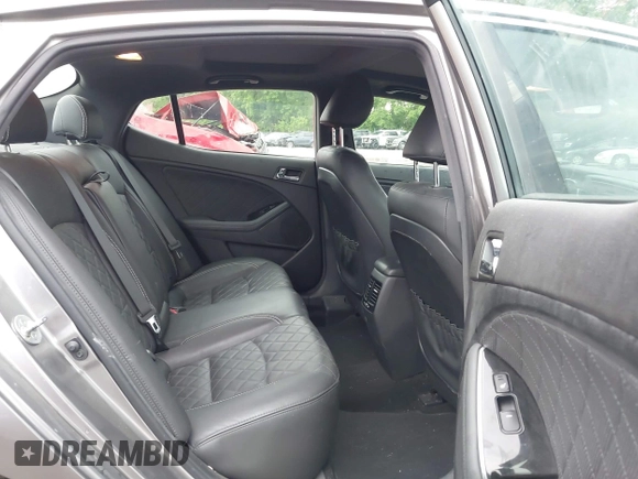 2014 Kia Optima SXL Turbo with VIN 5XXGR4A68EG303094, listed as a IAAI auction lot 42207175 with 105,521 mi miles and . Bid and sale history available at DreamBid. Image 8.