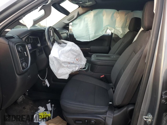 2021 Chevrolet Silverado 1500 RST with VIN 3GCPWDET4MG256652, listed as a Copart auction lot 80659894 with 75,714 mi miles and Salvage Title. Bid and sale history available at DreamBid. Image 7.