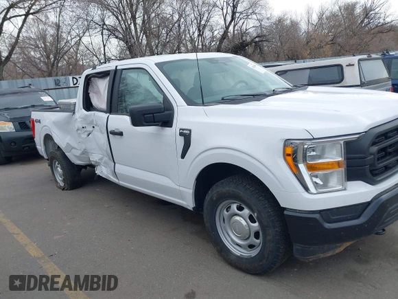 2021 Ford F-150 XL with VIN 1FTFW1E57MKE46739, listed as a IAAI auction lot 41823454 with 60,202 mi miles and . Bid and sale history available at DreamBid. Image 13.