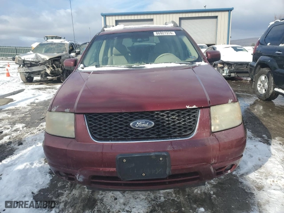 2006 Ford Freestyle Limited with VIN 1FMDK06156GA00163, listed as a Copart auction lot 86927374 with 0 mi miles and Salvage Title. Bid and sale history available at carsss.com. Image 5.