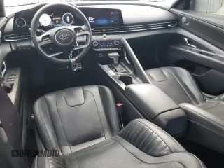 2023 Hyundai Elantra Limited z VIN 5NPLP4AGXPH089813, wystawiony jako Copart lot #51537065 z przebiegiem 95 270 mil mil oraz Nie do naprawy • Non repairable. Historia ofert i sprzedaży dostępna na DreamBid. Obrazek 8.