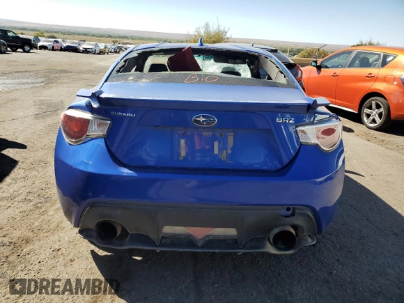 2016 Subaru BRZ Limited with VIN JF1ZCAC1XG8602303, listed as a Copart auction lot 73208214 with Not provided miles and Salvage title. Bid and sale history available at DreamBid. Image 6.