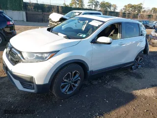 2021 Honda CR-V EX with VIN 2HKRW2H57MH630995, listed as a IAAI auction lot 41869285 with 40,103 mi miles. Bid and sale history available at carsss.com. Image 2.