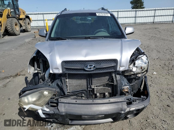 2006 Hyundai Tucson GLS with VIN KM8JN12D66U380292, listed as a Copart auction lot 54701075 with 173,473 mi miles and Clean Title. Bid and sale history available at carsss.com. Image 5.
