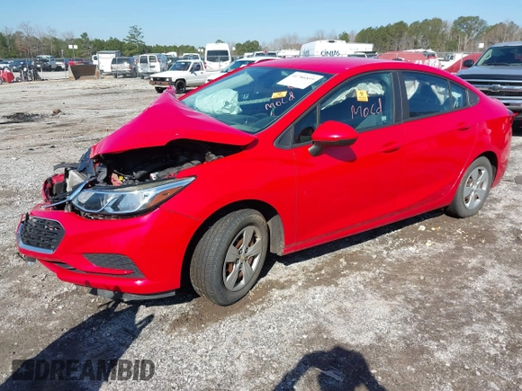 2018 Chevrolet Cruze LS with VIN 1G1BC5SM1J7221878, listed as a IAAI auction lot 41786859 with 90,000 mi miles and . Bid and sale history available at DreamBid. Image 2.