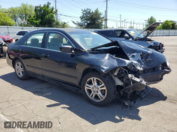 2006 Honda Accord LX SE with VIN 1HGCM56386A019903, listed as a Copart auction lot 57084755 with 170,823 mi miles and Salvage title. Bid and sale history available at DreamBid. Image 4.