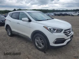 2017 Hyundai Santa Fe 2.4L z VIN 5XYZTDLB8HG429461, wystawiony jako Copart lot #53668375 z przebiegiem 97 447 mil mil oraz Czysty tytuł • Clean title. Historia ofert i sprzedaży dostępna na DreamBid. Obrazek 4.