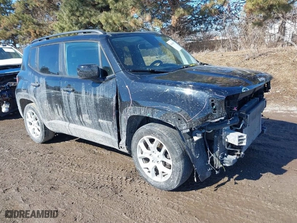 2017 Jeep Renegade Latitude with VIN ZACCJABB3HPG41647, listed as a IAAI auction lot 41644805 with 85,993 mi miles. Bid and sale history available at carsss.com. Image 1.