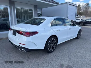2025 Mercedes-Benz E 350 with VIN W1KLF4HB9SA111397, listed as a IAAI auction lot 41761722 with 50 mi miles and . Bid and sale history available at DreamBid. Image 4.