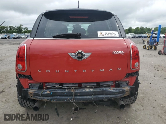 2014 MINI Countryman S с VIN WMWZC5C53EWP37312, выставлен на аукционе Copart как лот 57952885 с пробегом 115 708 миль миль и Списание • Salvage title. История ставок и продаж доступна на DreamBid. Изображение 6.