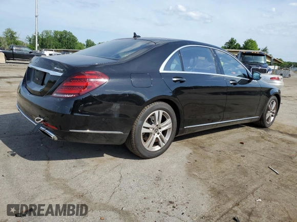 2019 Mercedes-Benz S 450 с VIN WDDUG6EB4KA481402, выставлен на аукционе Copart как лот 61012664 с пробегом 46 200 миль миль и Списание • Salvage title. История ставок и продаж доступна на DreamBid. Изображение 3.