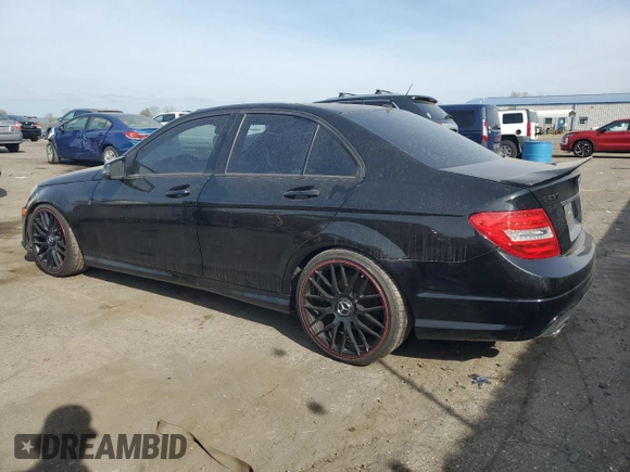 2013 Mercedes-Benz C C 250 Sport with VIN WDDGF4HB5DR268981, listed as a Copart auction lot 54486215 with Not Provided miles and Clean Title. Bid and sale history available at carsss.com. Image 2.