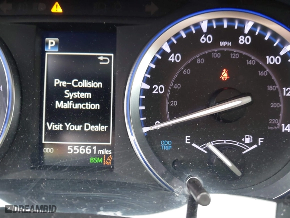 2019 Toyota Highlander SE with VIN 5TDJZRFH8KS727883, listed as a IAAI auction lot 41882956 with 56,043 mi miles. Bid and sale history available at carsss.com. Image 7.
