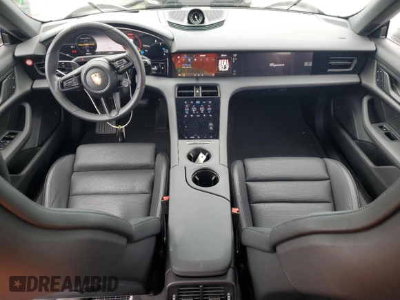 2023 Porsche Taycan 4 with VIN WP0BA2Y13PSA60032, listed as a Copart auction lot 68658963 with 4,572 mi miles and . Bid and sale history available at DreamBid. Image 8.