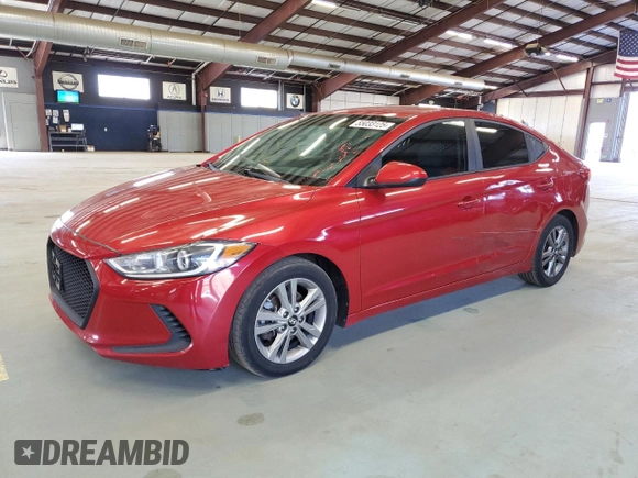 2017 Hyundai Elantra Limited with VIN 5NPD84LF3HH098067, listed as a Copart auction lot 55033125 with 100,691 mi miles and Clean Title. Bid and sale history available at DreamBid. Image 1.