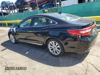 2012 Hyundai Azera with VIN KMHFG4JG2CA161033, listed as a Copart auction lot 52819405 with 89,102 mi miles and Salvage title. Bid and sale history available at DreamBid. Image 2.