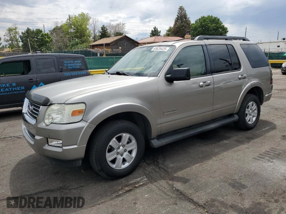 2008 Ford Explorer XLT с VIN 1FMEU73E08UA70995, выставлен на аукционе Copart как лот 65626425 с пробегом 124 856 миль миль и Чистый • Clean title. История ставок и продаж доступна на DreamBid. Изображение 1.