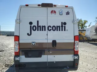 2018 Ram ProMaster Cargo with VIN 3C6URVJG2JE150935, listed as a Copart auction lot 73581764 with 135,169 mi miles and Salvage Title. Bid and sale history available at carsss.com. Image 6.