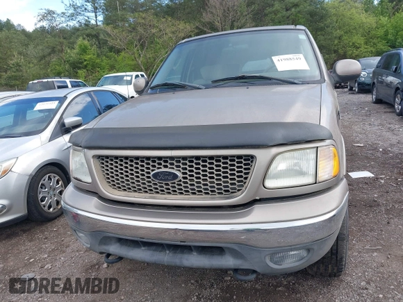 2003 Ford F-150 XLT with VIN 1FTRW08L63KD06455, listed as a IAAI auction lot 41988549 with 138,168 mi miles. Bid and sale history available at carsss.com. Image 12.