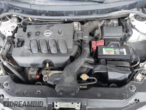 2010 Nissan Versa 1.8 S with VIN 3N1BC1AP7AL414885, listed as a IAAI auction lot 41484047 with 200,905 mi miles. Bid and sale history available at carsss.com. Image 10.