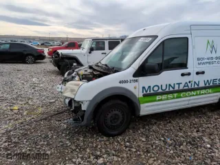 2013 Ford Transit Connect XL with VIN NM0LS7AN9DT162818, listed as a Copart auction lot 42638915 with 87,393 mi miles and Salvage Title. Bid and sale history available at carsss.com. Image 14.